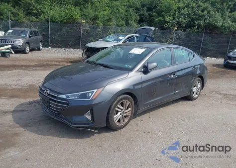 2020 Hyundai Elantra Sel z USA, uszkodzony, nr VIN 5NPD84LF7LH624290